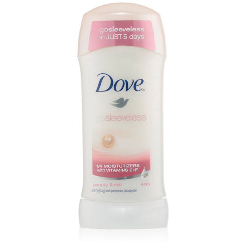 Dove Go Sleeveless Beauty Finish Deodorant Review